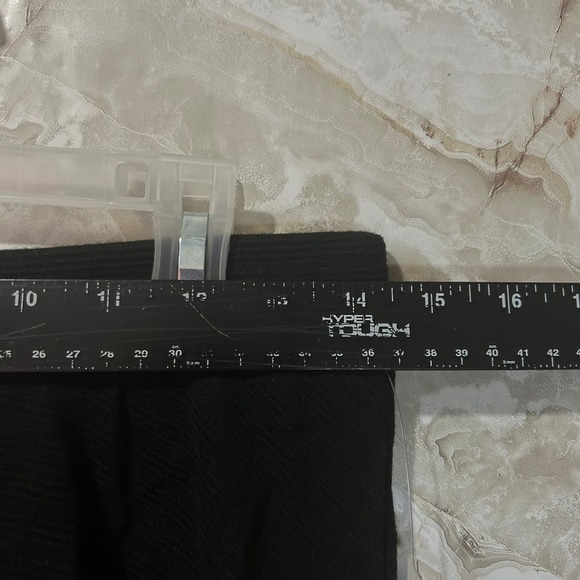 Joe Benbasset Black Ribbed Skater Mini Skirt Womens Large New with Tags - Picture 5 of 7